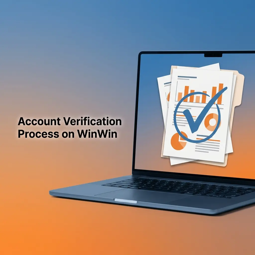 WinWin account verification process showing KYC steps including ID upload and proof of address submission in Bangladesh