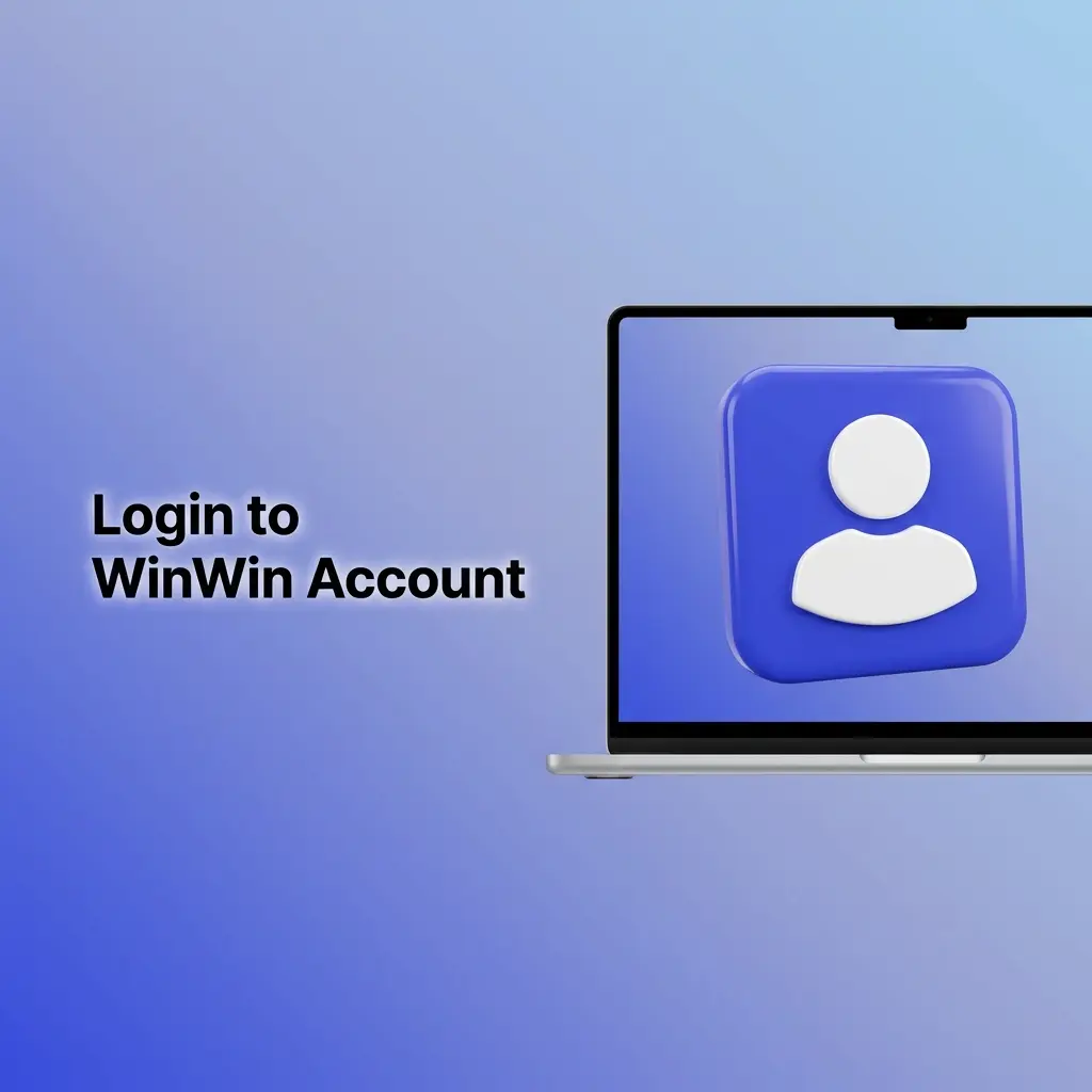 Step-by-step guide to logging into your WinWin account using email, password, and two-factor authentication