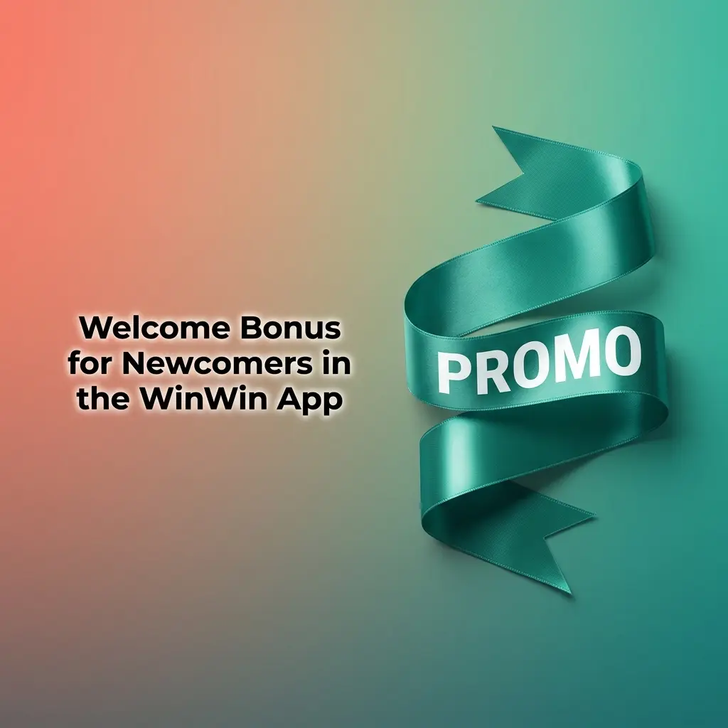 WinWin app welcome bonus options showing 100% match up to 13,540 BDT for sports betting or casino with free spins