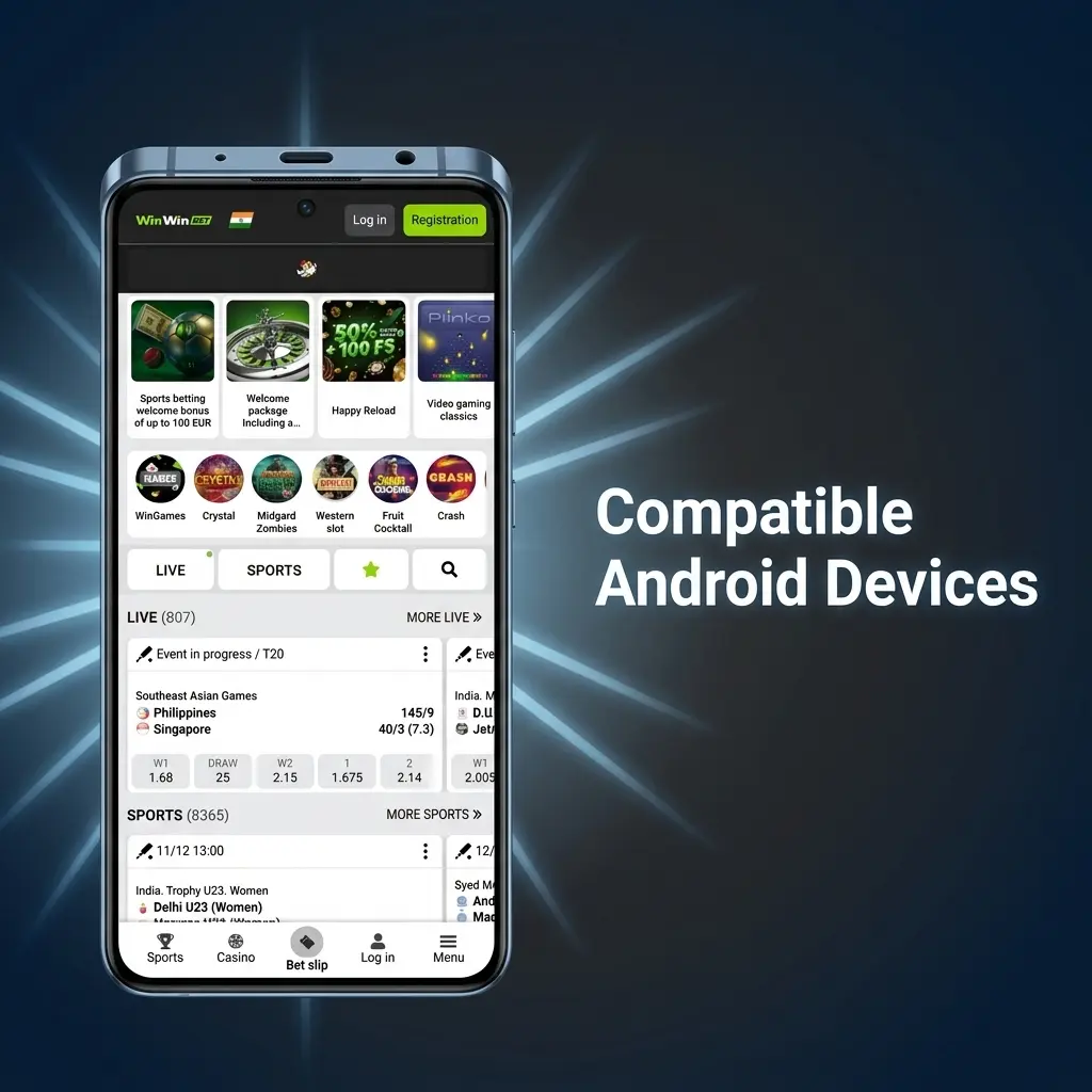 WinWin app compatible Android devices in Bangladesh including Samsung, Xiaomi, OPPO, Realme, Vivo, Tecno and Symphony models