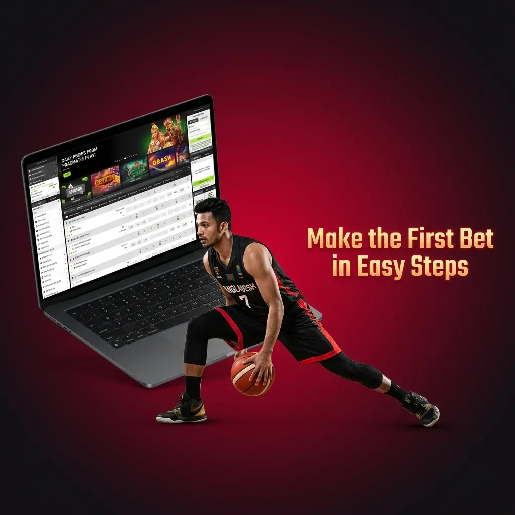 Step-by-step guide to placing your first bet on WinWin, from account registration to confirmed wager in Bangladesh