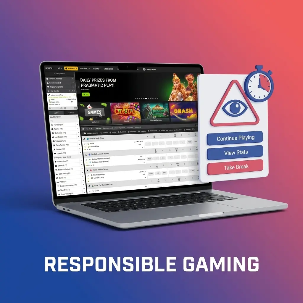 WinWin responsible gaming tools for Bangladesh players including deposit limits, self-exclusion, and age verification controls