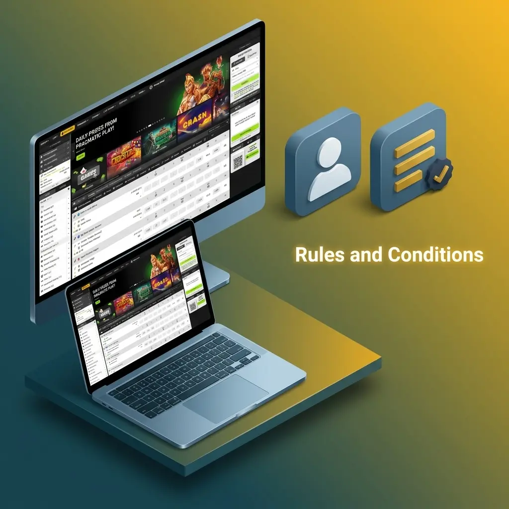 WinWin platform rules and conditions covering age requirements, account policies, bonuses, prohibited activities, and withdrawals